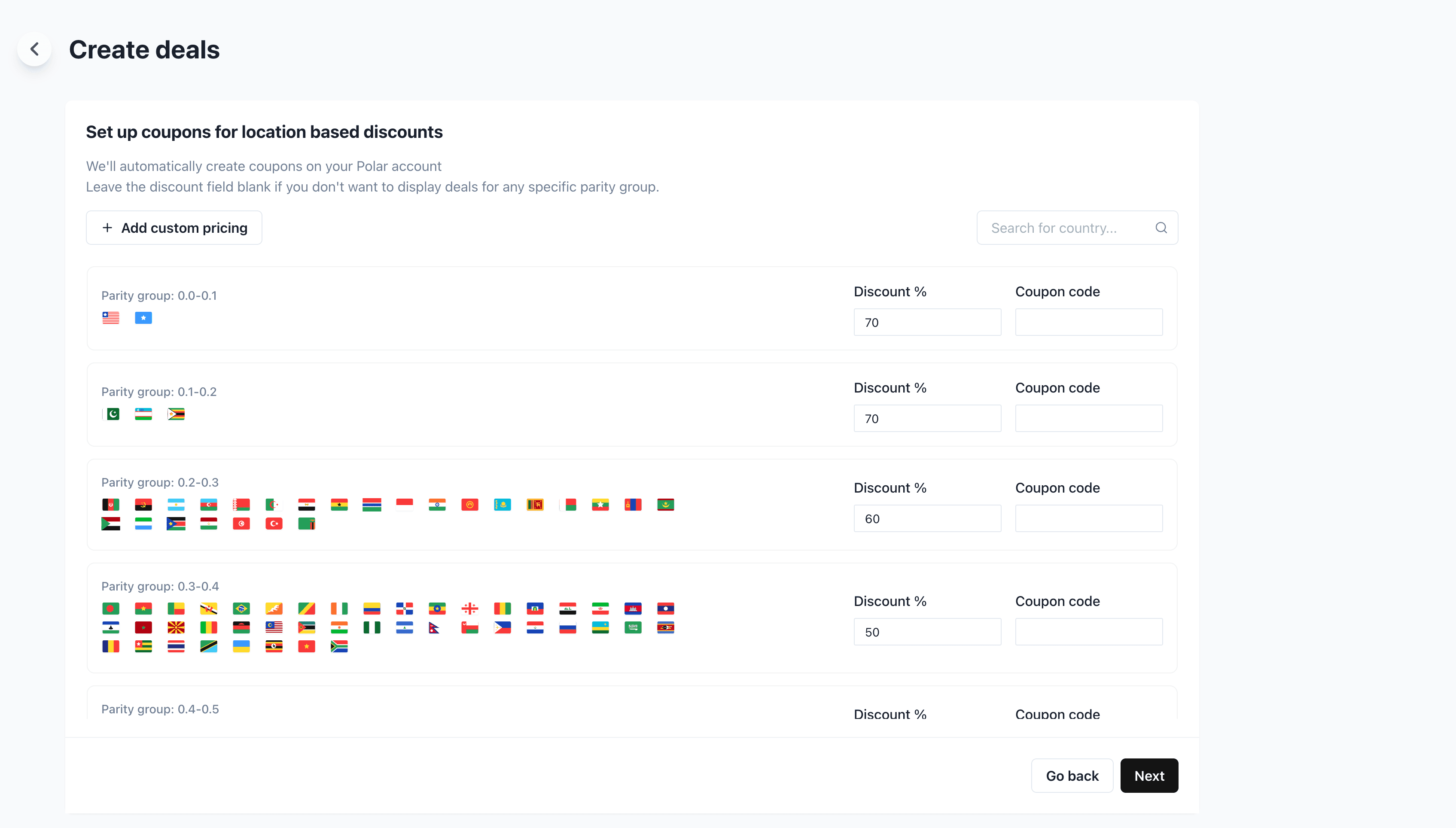 Connect Polar with ParityDeals